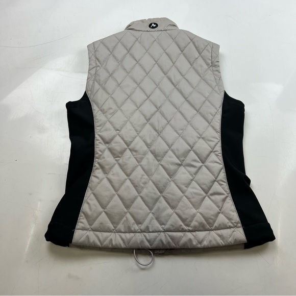 marmot women’s gray black vest S L45-7 - Picture 4 of 6